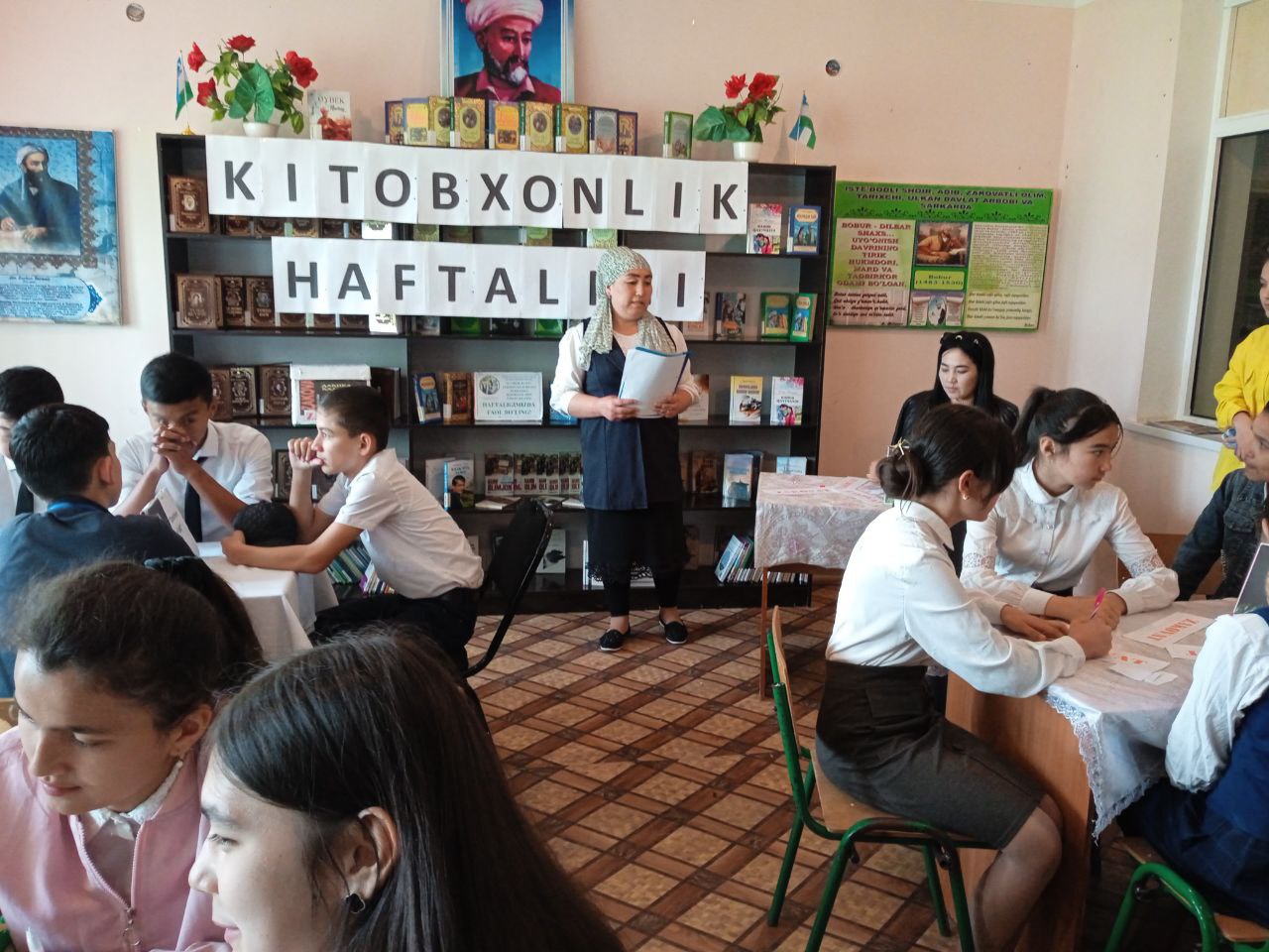 "Ustoz Qodiriyni kitobini o`qib" deb nomlangan Zakovat intellektual o`yini bo`lib o`tdi.